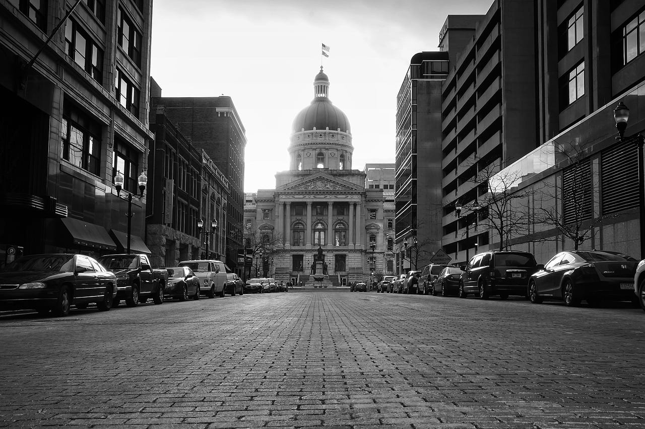 Image of the capitol building in Indianapolis