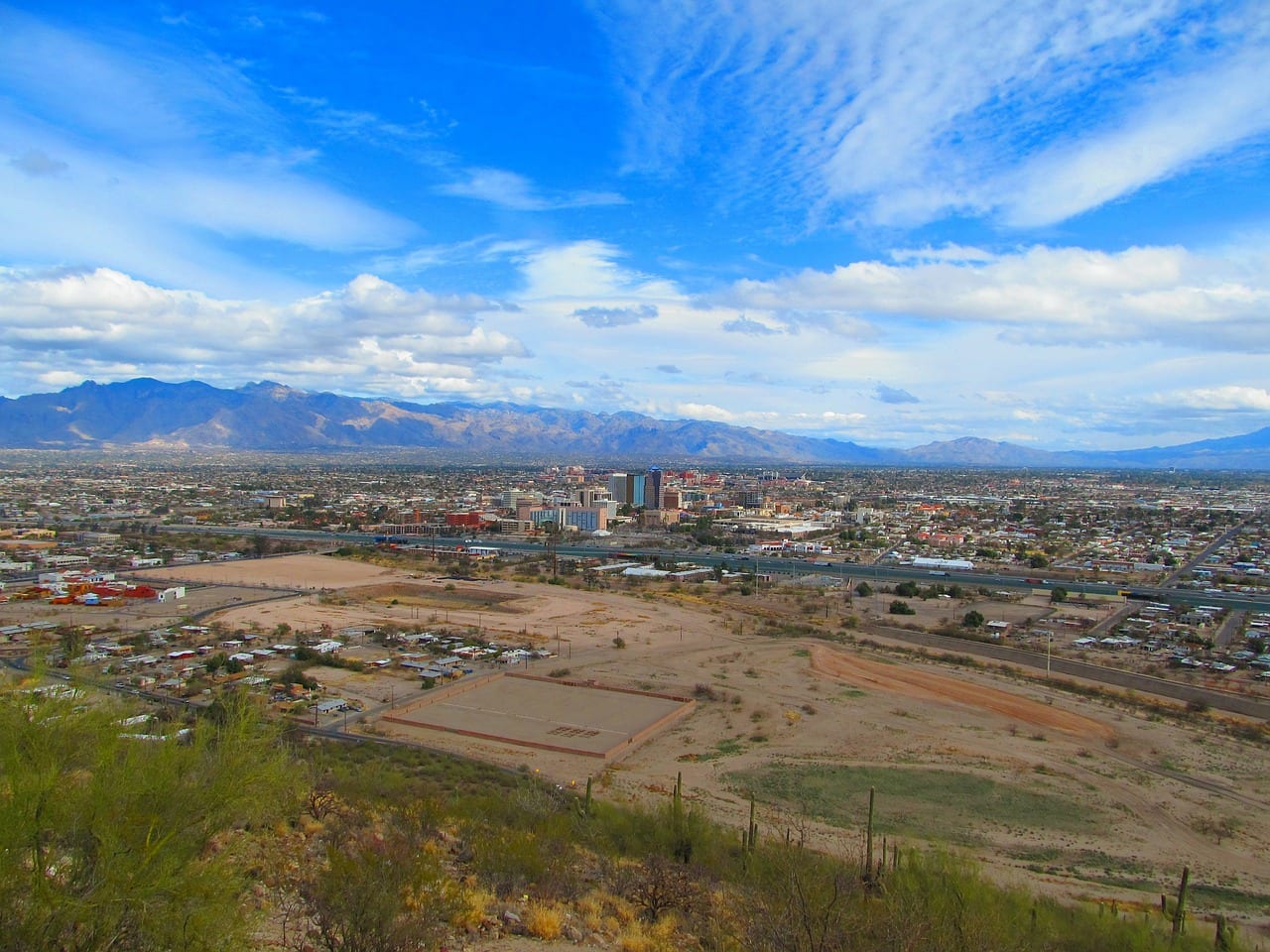 Image of where we provide answering services in Tucson, Arizona