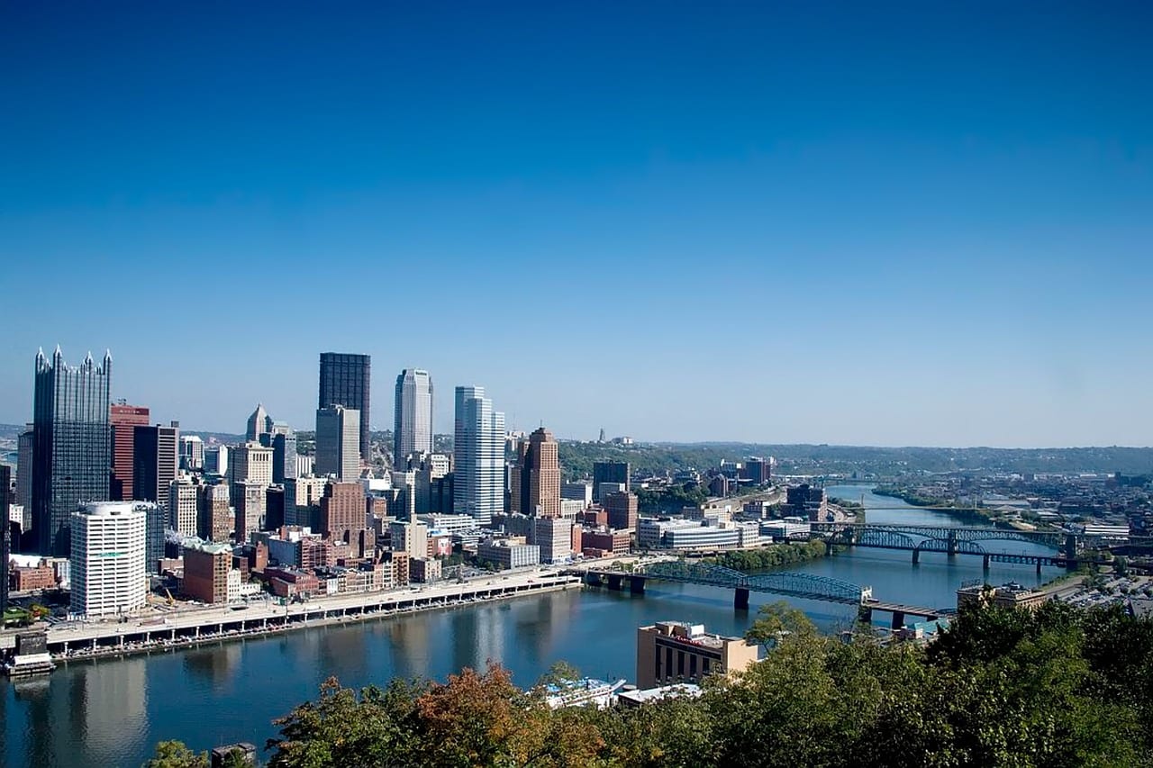 Image of Pittsburgh where we provide answering services in Pennsylvania