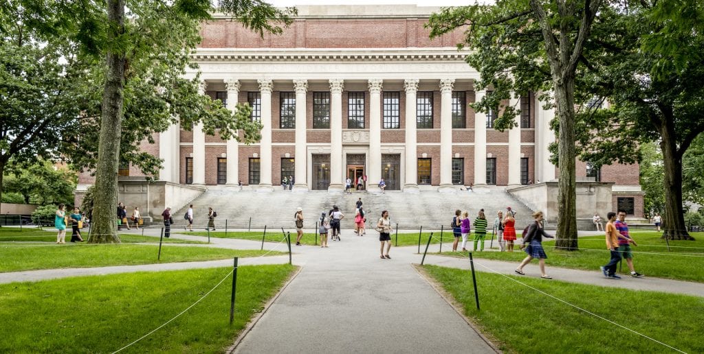 Harvard University in Cambridge, MA, USA