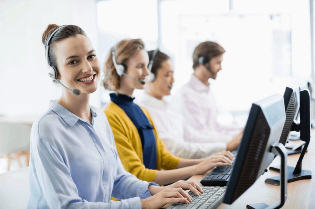 AnswerMTI's professional phone answering service agents.